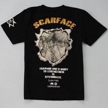 「範馬刃牙 Scarface Tシャツ」ブラック(C)板垣恵介/FWD Inc.