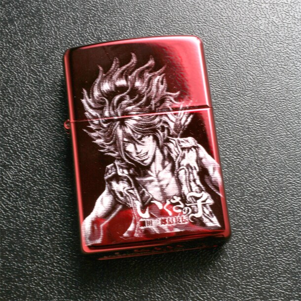 50名に当たる「いくさの子 －織田三郎信長伝－オリジナルZIPPO」。