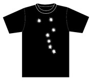 「原作者監修 北斗の拳 オリジナル復興支援Ｔシャツ」フロントデザイン。