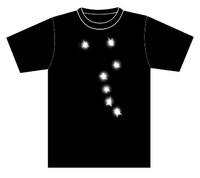 「原作者監修 北斗の拳 オリジナル復興支援Ｔシャツ」フロントデザイン。