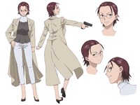 空張久羽子の設定画。(C)2011 やまむらはじめ・小学館／案山子保存協会