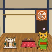 「くるねこ横丁」ゲーム画面。(C)くるねこ大和/PUBLISHED BY ENTERBRAIN,INC.