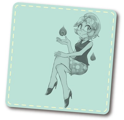 25名にプレゼントされる「華子さんのメガネふき」。画像は制作中のイメージ。