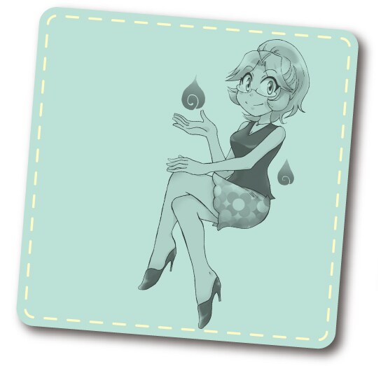 25名にプレゼントされる「華子さんのメガネふき」。画像は制作中のイメージ。