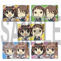 「涼宮ハルヒの驚愕 発売記念フェア」でもらえる「SOS団応援カード」。(C)谷川流・いとうのいぢ/角川書店