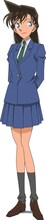 アニメ「名探偵コナン」の毛利蘭ビジュアル。(C)青山剛昌／小学館 ・ 読売テレビ ・ TMS 1996