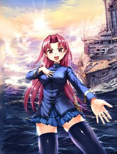 野上武志×鈴木貴昭「蒼海の世紀 －王子と乙女と海援隊－」カット。