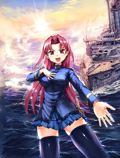 野上武志×鈴木貴昭「蒼海の世紀 －王子と乙女と海援隊－」カット。