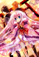 「かみかみかえし」扉絵イラスト