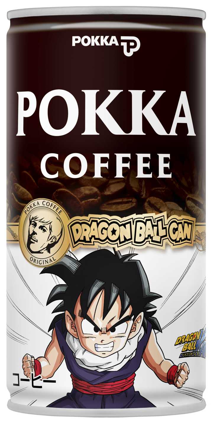 「ポッカコーヒーオリジナル DRAGON BALL CAN 幼少～サイヤ人編」孫悟飯 (C)バードスタジオ/集英社・フジテレビ・東映アニメーション (C)バードスタジオ/集英社・東映アニメーション