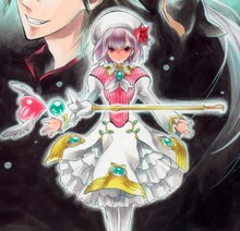 助野嘉昭の新作「魁☆魔女っ娘学園！」カット。