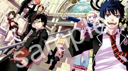 「青の祓魔師」BD&DVD第1巻完全生産限定版特典の加藤和恵描き下ろし収納ボックス。