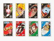 「ウノ ワンピース」記号カード。(c)尾田栄一郎/集英社・フジテレビ・東映アニメーション (c)2011 Mattel, Inc. El Segundo, CA 90245 U.S.A. All Rights Reserved. 発売元:(株)バンダイ 販売元:マテル・インターナショナル(株)