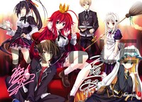 「ハイスクールD×D」特典しおりの表面。