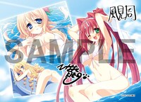 「H+P -ひめぱら-」特典しおりの表面。