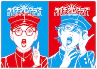 クリアファイル「雷蔵＋デンタク」。(C)古屋兎丸/ライチ☆光クラブ プロジェクト 2011 (C)Usamaru Furuya 2006