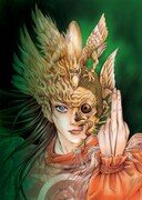 かまたきみこ、ネムキで雅楽がテーマの新作「王の庭」始動