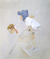 松本大洋「鉄コン筋クリート2」版画