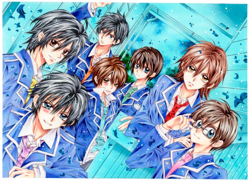 種村有菜「腐男塾物語（仮）」カット。(C)種村有菜/集英社