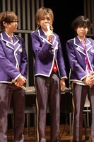 有菜っちの推しメン・赤園虎次郎（中央）。