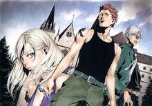 週刊ヤングジャンプで連載される「怪盗ロワイヤル～ロザルタの秘宝を追え!!～」カット。(C)たなかかなこ／別天荒人／集英社