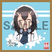 イラスト入りミニサイン色紙の1枚。