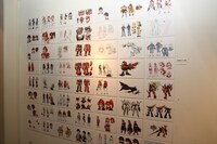 「グレンラガン展」の風景。(C)ガイナックス・中島かずき/劇場版グレンラガン製作委員会