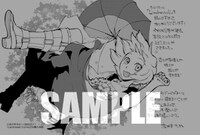 COMIC ZINで配布されるイラストカード。