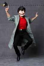 「1/6スケールフィギュア 冴羽 獠」。(C)北条司/NSP 1985　版権許諾証AA-400