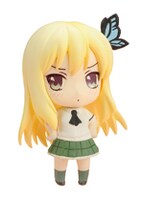 1月号に付属する星奈ストラップ。