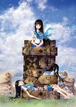 尚月地「箪笥少女」扉絵(c)尚 月地／講談社