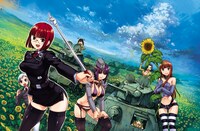 「萌えよ！戦車学校V型」イラスト