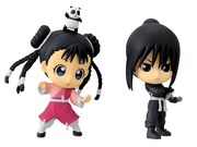 G賞「ちびきゅんキャラAパート」のうちメイチャン（左）とランファン（右）。  (C)荒川弘／鋼の錬金術師製作委員会・MBS (C)荒川弘／HAGAREN THE MOVIE 2011 