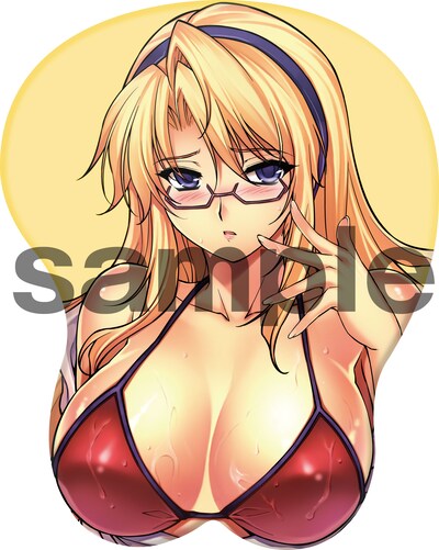 「フリージング」11巻限定版特典のマウスパッド。