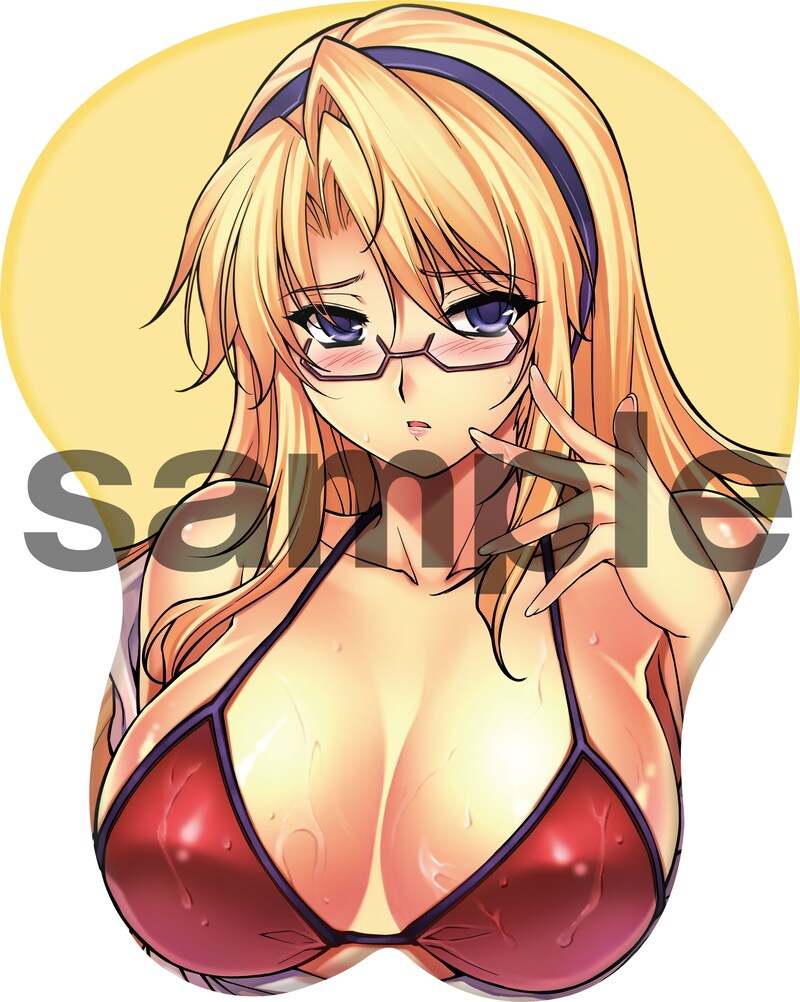 「フリージング」11巻限定版特典のマウスパッド。