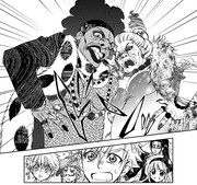 今号の表紙を飾った蕨野くげ子「私立魔界学園ゴス×くら」より。