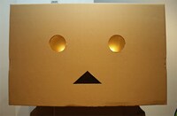 3階で展示されている立体ダンボーの正面。目の奥がライトで光っている。