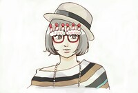 村上かつら「His birthday」カット。