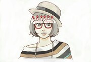 村上かつら「His birthday」カット。