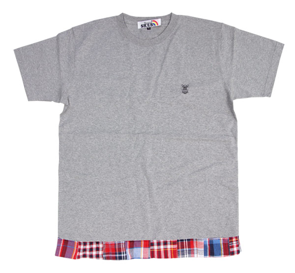 「SR'ES RAINBOW　ONE PIECE CHECK S/S CREW C&S」(C)尾田栄一郎／集英社・フジテレビ・東映アニメーション