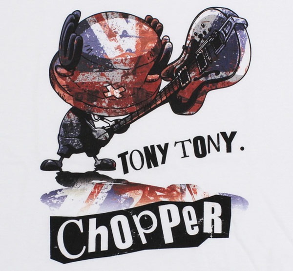 「SR'ES RAINBOW　ONE PIECE UNIONJACK CHOPPER TEE」(C)尾田栄一郎／集英社・フジテレビ・東映アニメーション