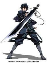 アニメ「BRAVE10」才蔵のビジュアル。 (C)霜月かいり／メディアファクトリー・BRAVE10製作委員会