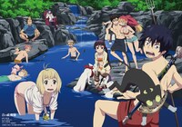 アニメ「青の祓魔師」ポスター
