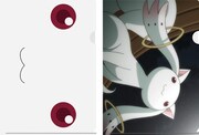 E賞「クリアファイル＆ステッカー」のクリアファイル。(C)Magica Quartet/Aniplex・Madoka Partners・MBS