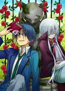 月煮ゆうの新連載「スリーピング・ヴァンパイア」カット。