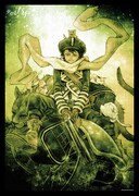 浅田弘幸「テガミバチ」ポスター