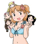 うさくん「ピカピカアイドルさやか ～アイドルだらけのドキドキ♥バトル～」カット。