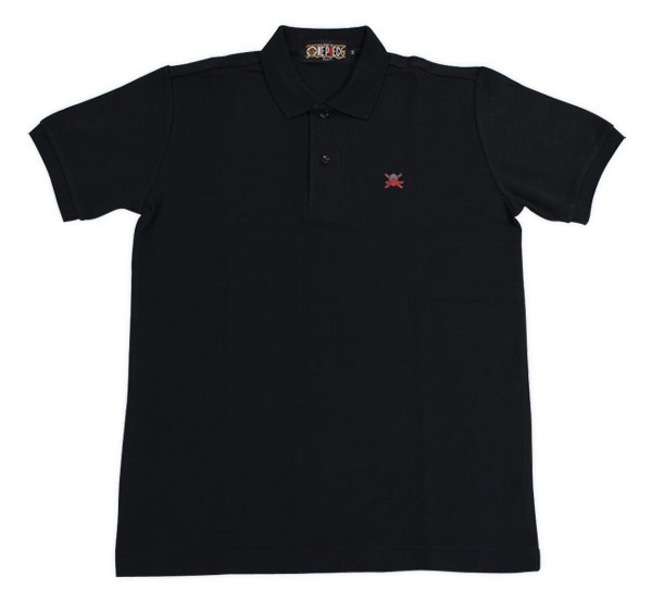 ゾロをイメージした「ONE PIECE FOOTBALL LINEポロシャツ」のブラック。(C)尾田栄一郎／集英社・フジテレビ・東映アニメーション