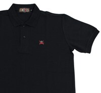 ゾロをイメージした「ONE PIECE FOOTBALL LINEポロシャツ」のブラック。(C)尾田栄一郎／集英社・フジテレビ・東映アニメーション