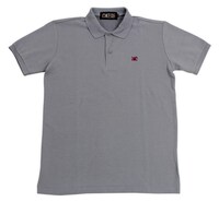 チョッパーをイメージした「ONE PIECE FOOTBALL LINEポロシャツ」のグレー。(C)尾田栄一郎／集英社・フジテレビ・東映アニメーション